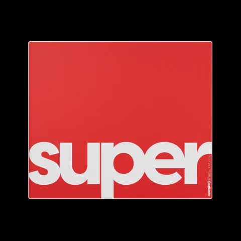 Pulsar Superglide3 Glass Mousepad Type S XL Red main image