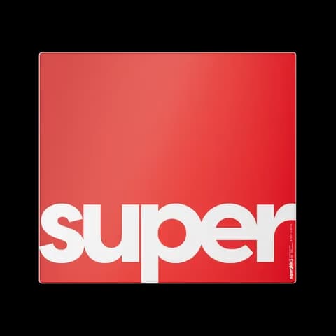 Pulsar Superglide3 Glass Mousepad Type S XLE Red image