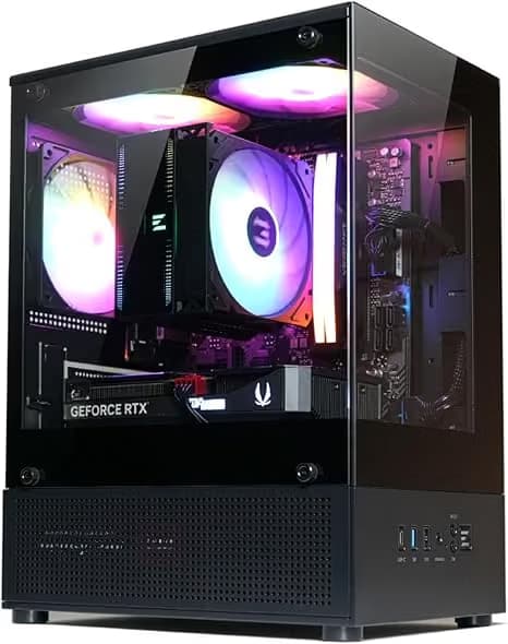 Zalman CUBIX-G Micro-ATX PC Case Black main image