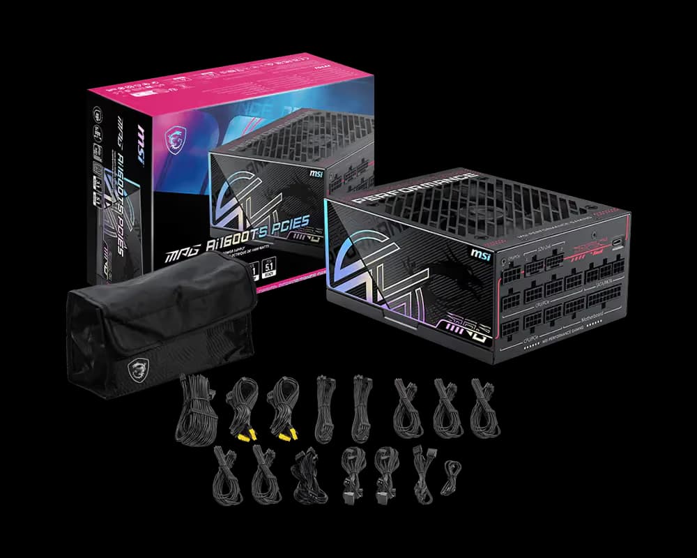 MSI MEG Ai1600TS PCIE5 image