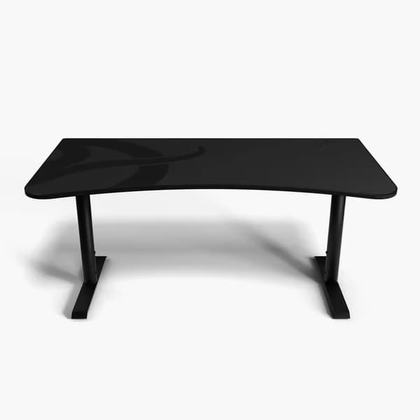 Arozzi Arena Gaming Desk - Large Dark Grey - Black A image