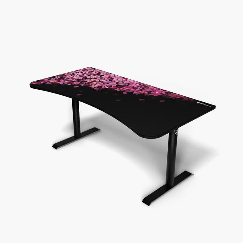 Arozzi Arena Gaming Desk - Large D025 - Flowers main image