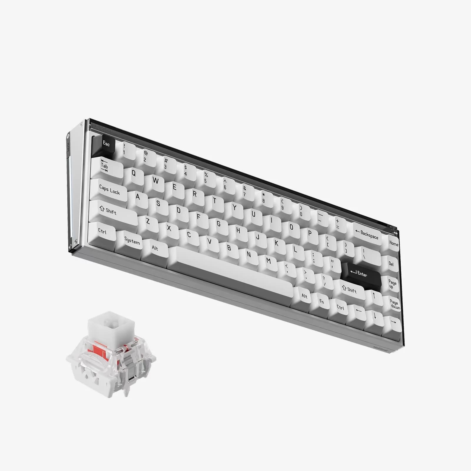 MelGeek MADE68 Ultra V2 Classic White-Flip King image
