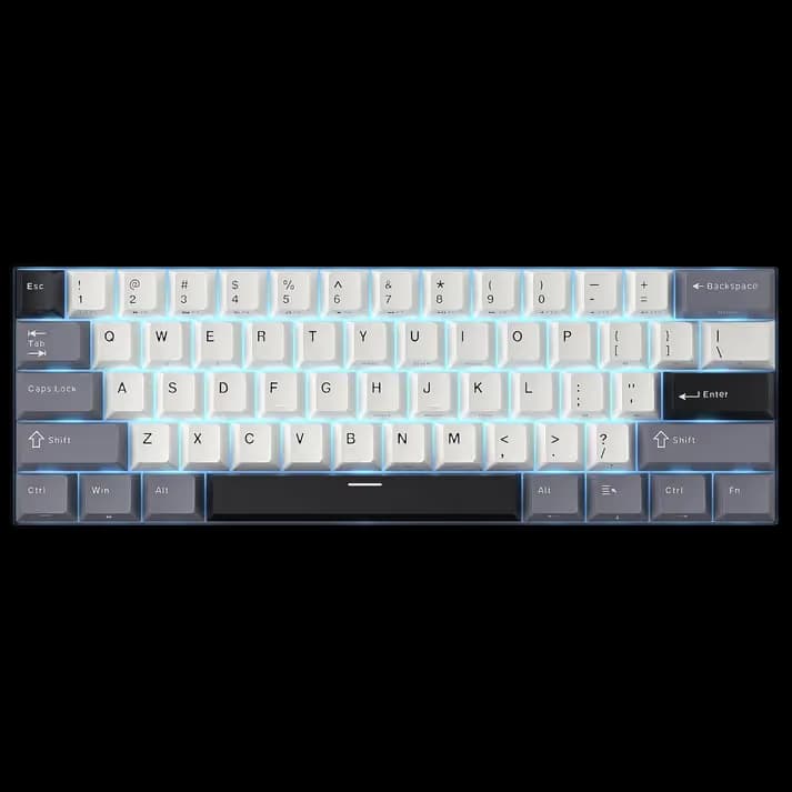 Royal Kludge RK61 Knight Black - Linear Creamy Switch main image