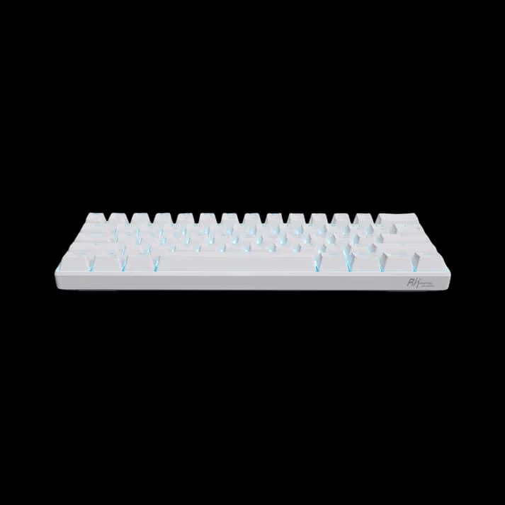 Royal Kludge RK61 White - Blue Switch image