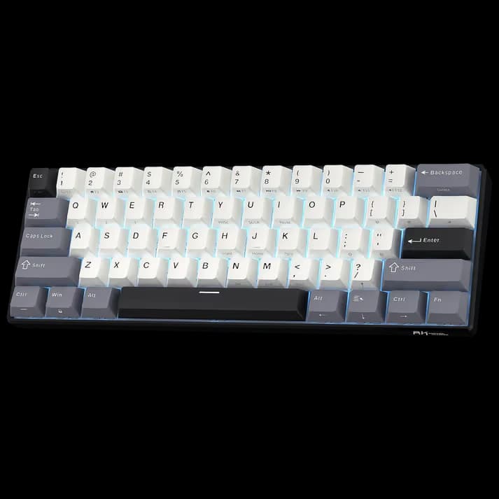 Royal Kludge RK61 Knight Black Silent Violet Switch image