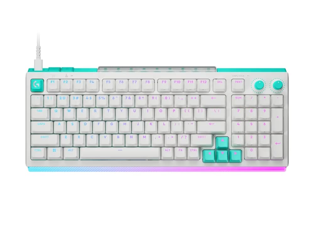 Logitech G512 X 98 Gaming Keyboard White Tactile image