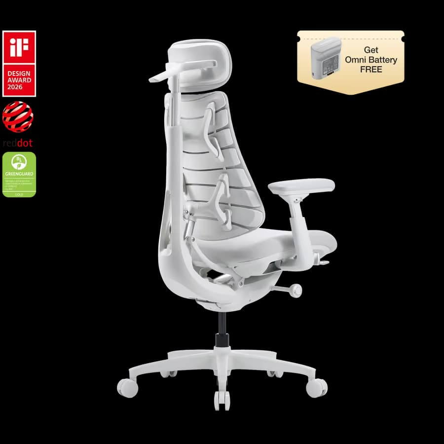 LiberNovo Omni Gen 48 cm Glacier Ergonomic Chair image