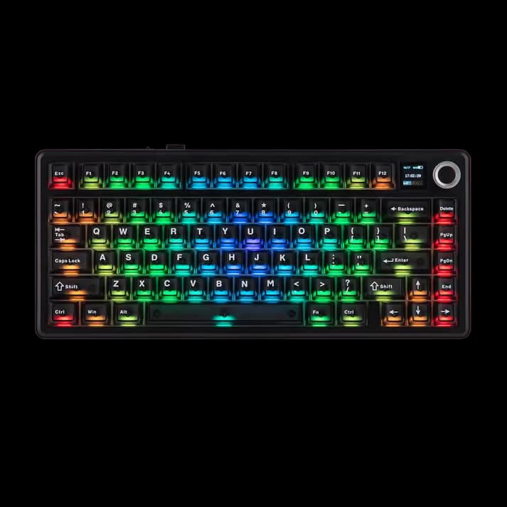 AULA F75 MAX Black Transparent main image