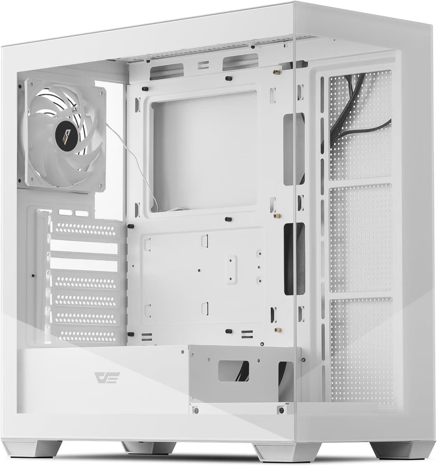 darkFlash DS900 ATX Mid-Tower PC Case, Pre-Install 1Non-LED PWM ARGB Fans Computer Case image