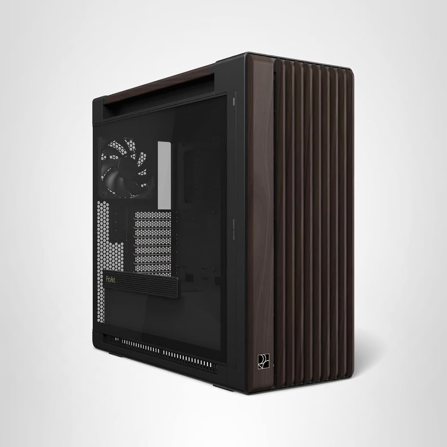 Asus ProArt PA602 Wood Edition Modern Black - Tempered Glass Panel image