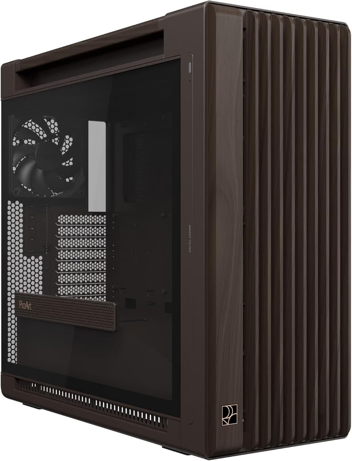 Asus ProArt PA602 Wood Edition Retro Brown - Tempered Glass Panel main image