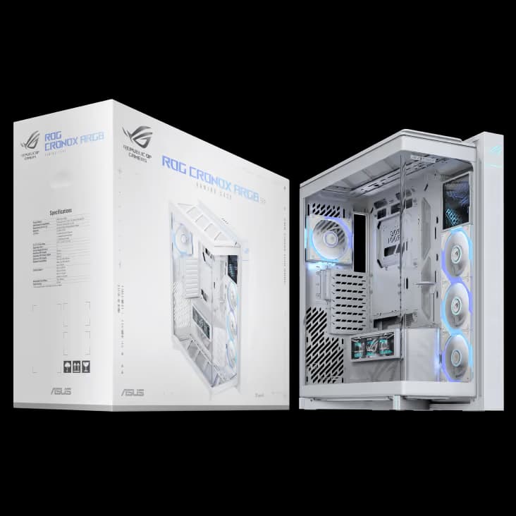 ASUS ROG Cronox ARGB White image