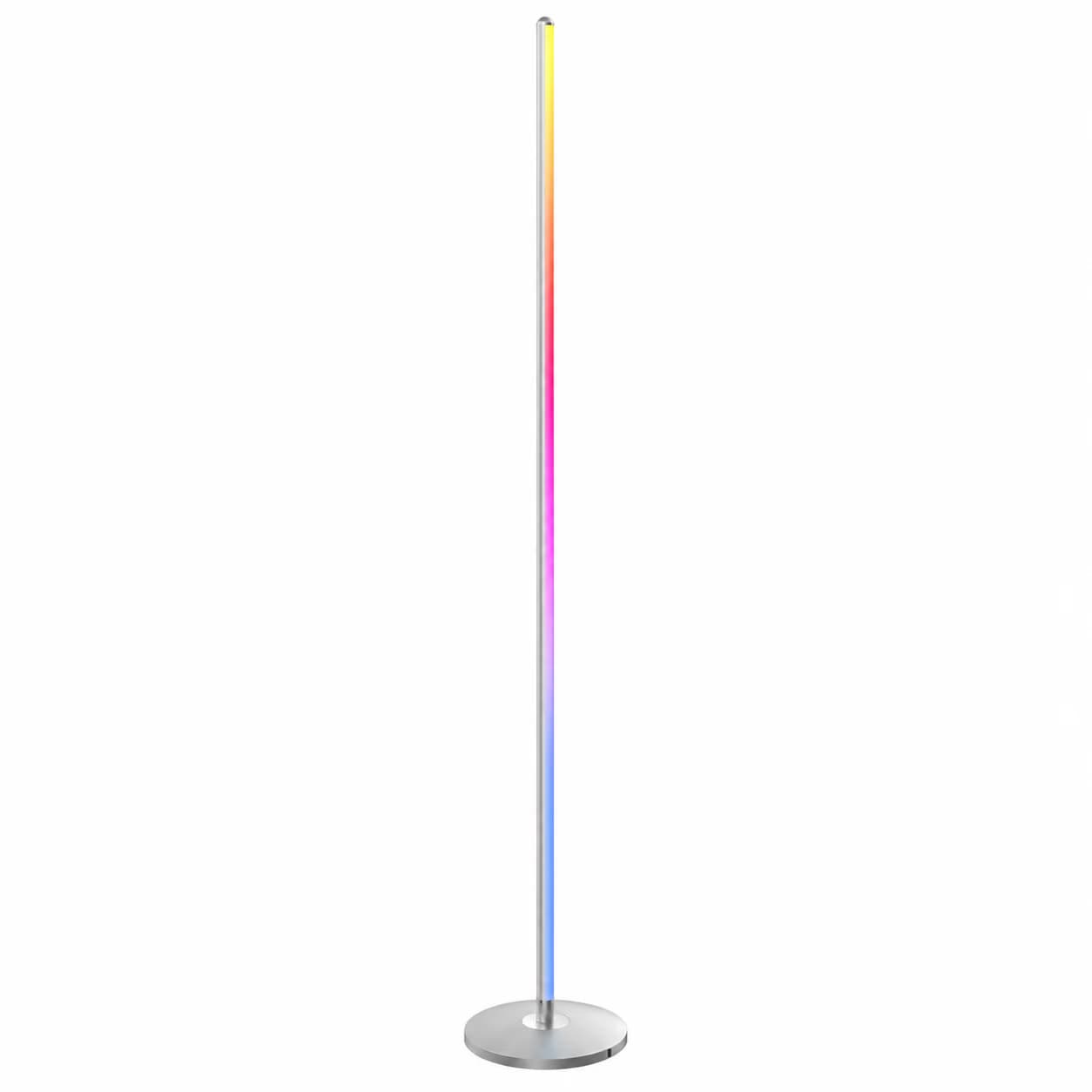 Govee RGBICW Smart Floor Lamp Basic (H6076) Silver image