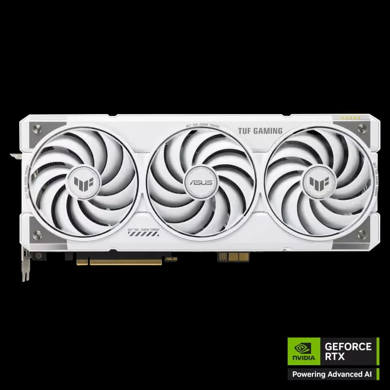 ASUS TUF Gaming GeForce RTX™ 5070 Ti 16GB GDDR7 BTF White OC Edition image