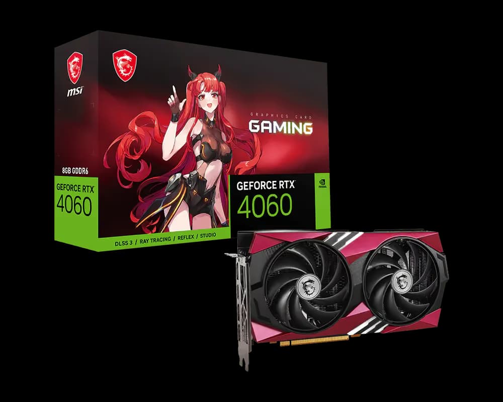 MSI GeForce RTX 4060 GAMING 8G MLG image