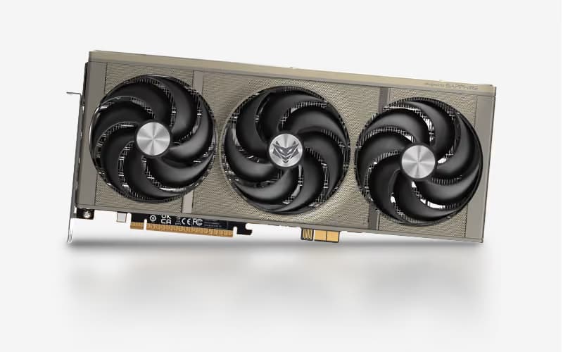Sapphire NITRO+ Radeon RX 9070 XT OC 16GB GDDR6 Phantom Link Edition Black image