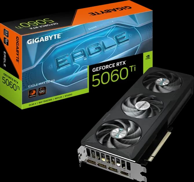 Gigabyte GeForce RTX 5060 Ti EAGLE MAX OC 8G main image