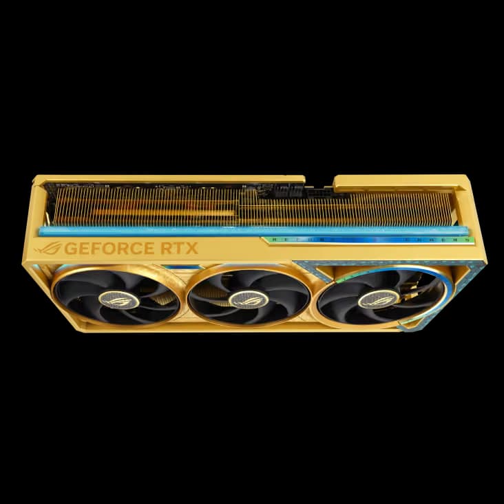 ASUS ROG Astral GeForce RTX 5080 16GB GDDR7 Dhahab Core OC Edition image