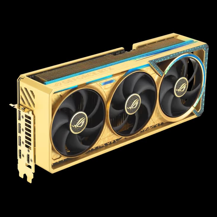 ASUS ROG Astral GeForce RTX 5080 16GB GDDR7 Dhahab Core OC Edition image