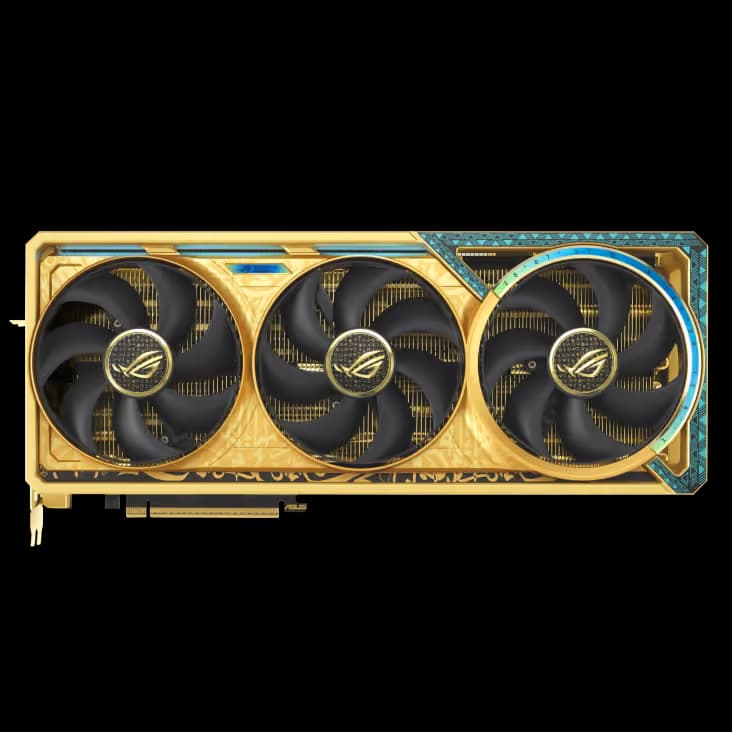 ASUS ROG Astral GeForce RTX 5080 16GB GDDR7 Dhahab Core OC Edition image