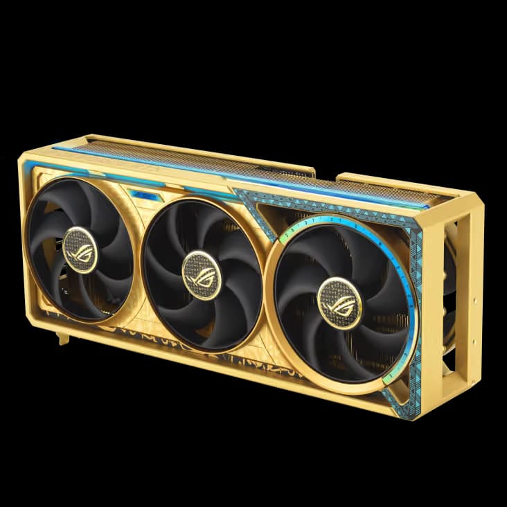 ASUS ROG Astral GeForce RTX 5080 16GB GDDR7 Dhahab Core OC Edition image