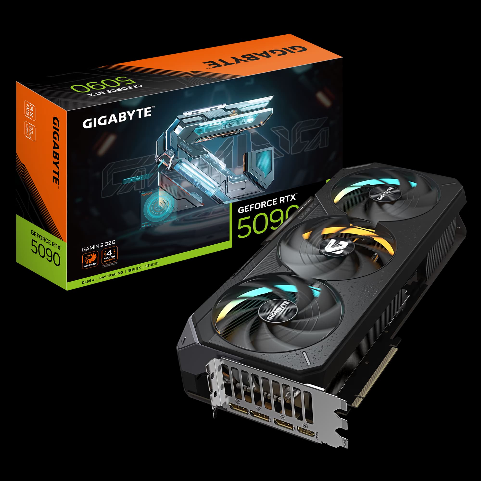 GIGABYTE GeForce RTX 5090 GAMING 32G GDDR7 main image
