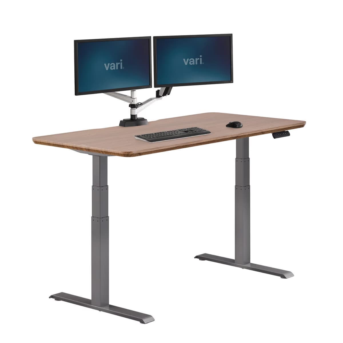 Vari Electric Standing Desk 60x30 Walnut/Slate main image