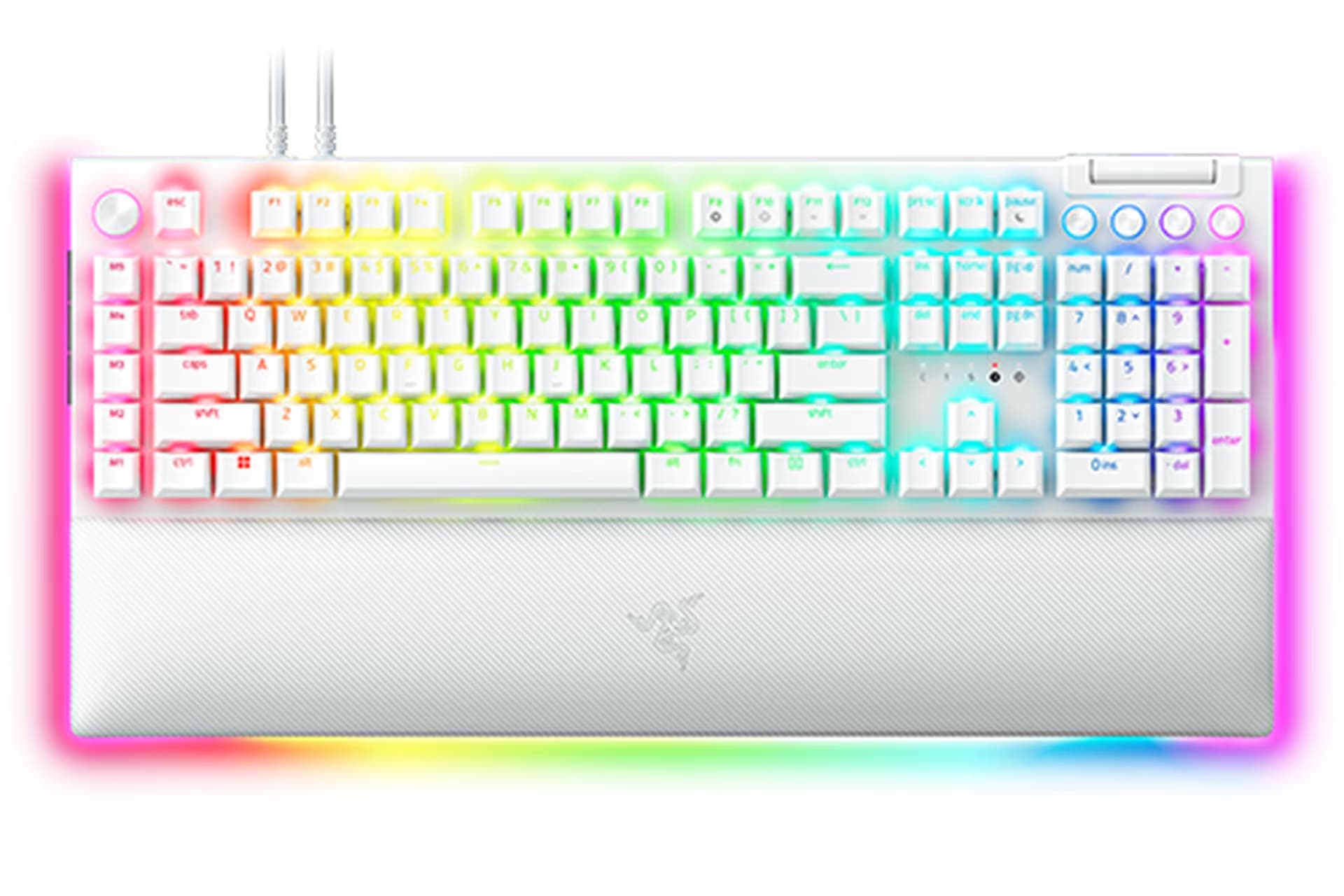 Razer BlackWidow V4 Pro - Orange Switch - US - White main image