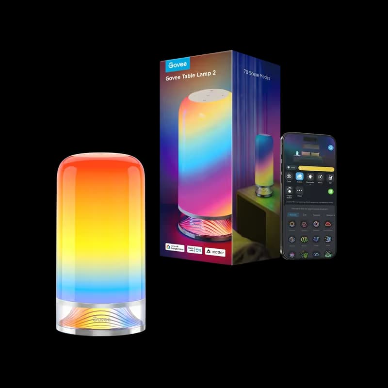 Govee RGBIC Smart Table Lamp 2 Pack of 2 image