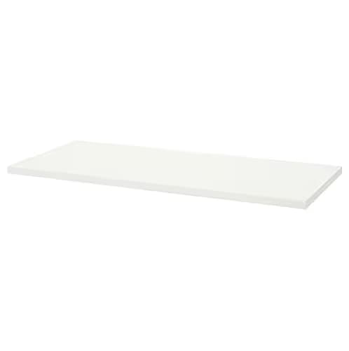 IKEA LAGKAPTEN / 2 ALEX, 55 1/8x23 5/8 " White image
