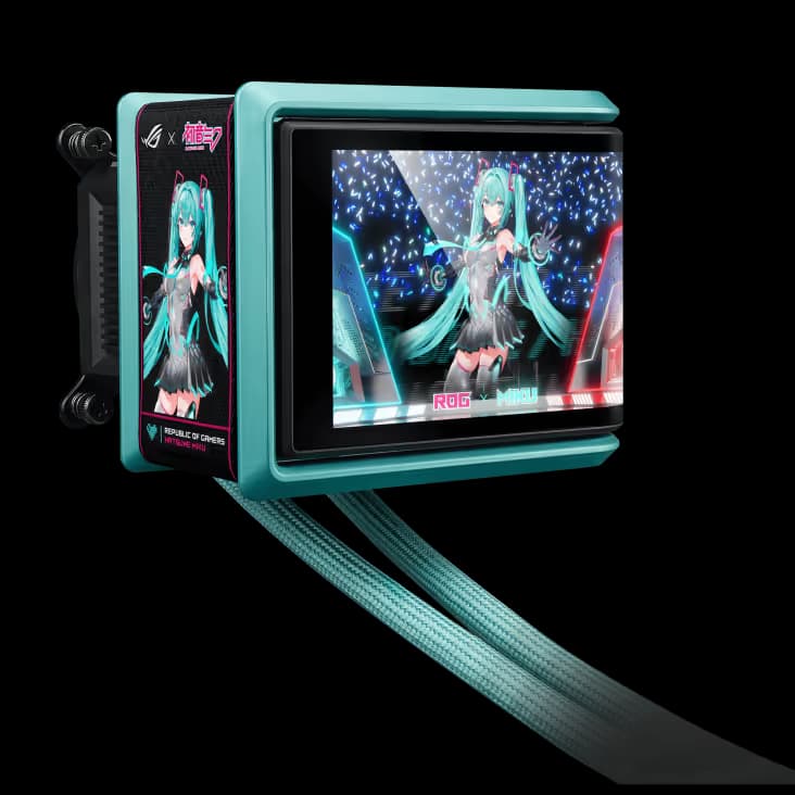 ASUS ROG Ryuo IV SLC 360 ARGB MIKU Edition All-in-one AIO image