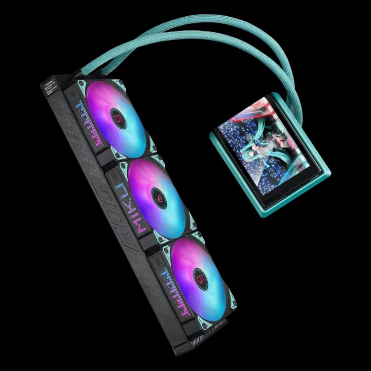 ASUS ROG Ryuo IV SLC 360 ARGB MIKU Edition All-in-one AIO image