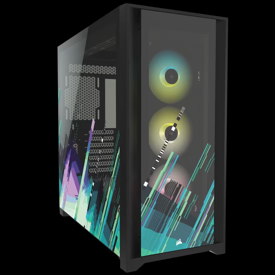 Corsair iCUE 5000X RGB SIGNATURE SERIES Mid-Tower Smart Case — Shift main image