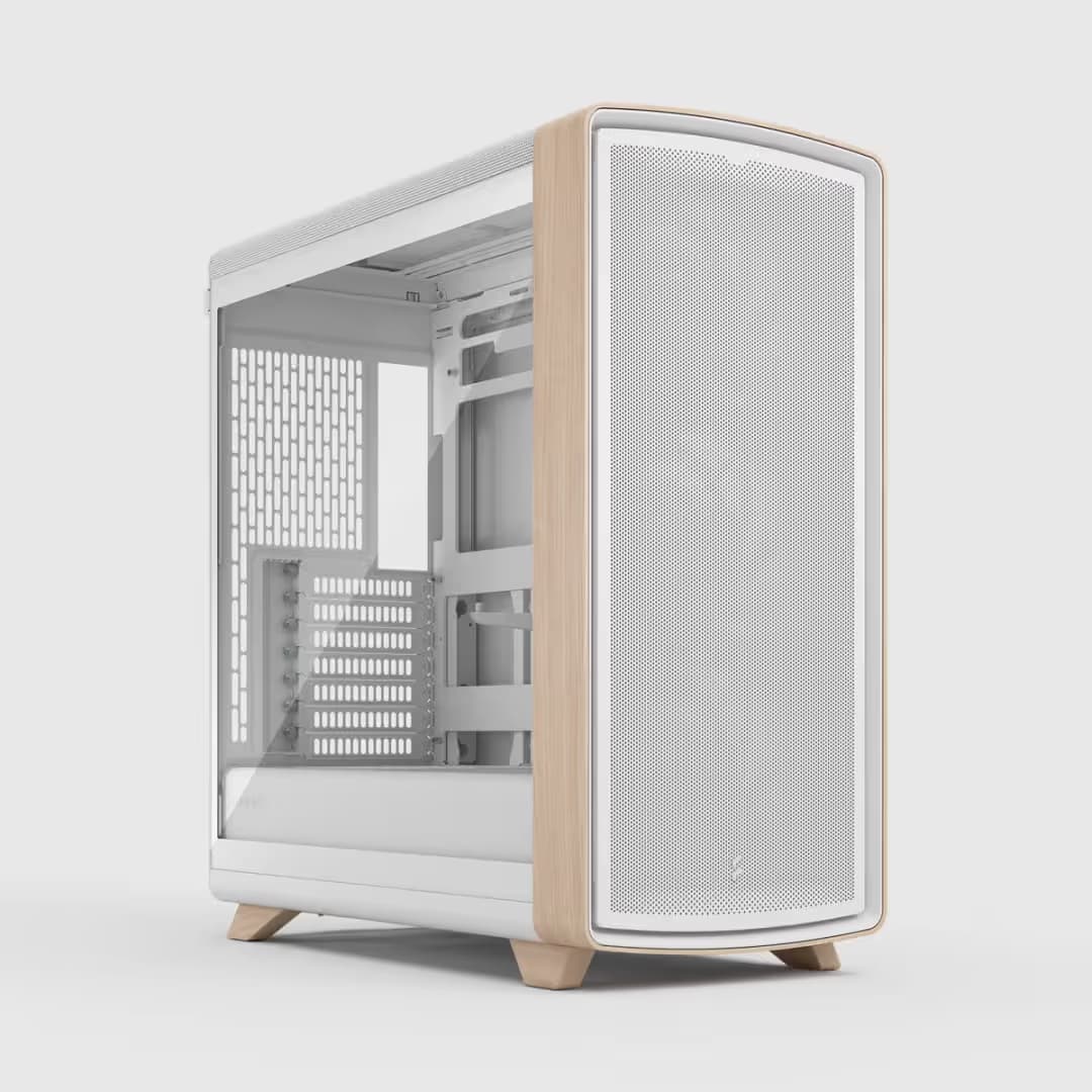 Fractal Design Summit Chalk White TG Clear Tint main image
