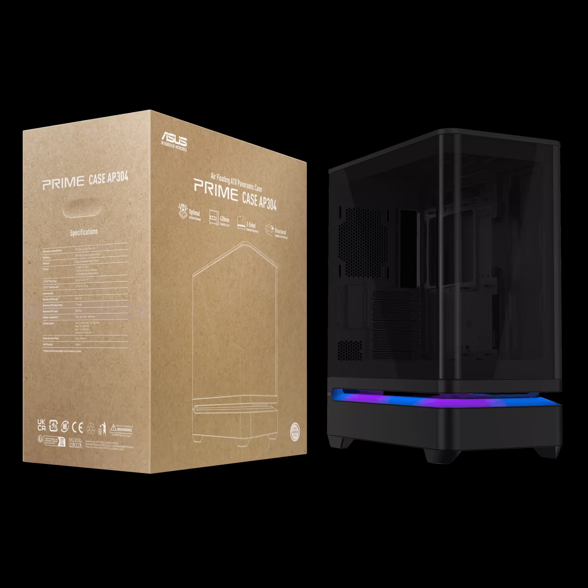 ASUS Prime AP304 Black image