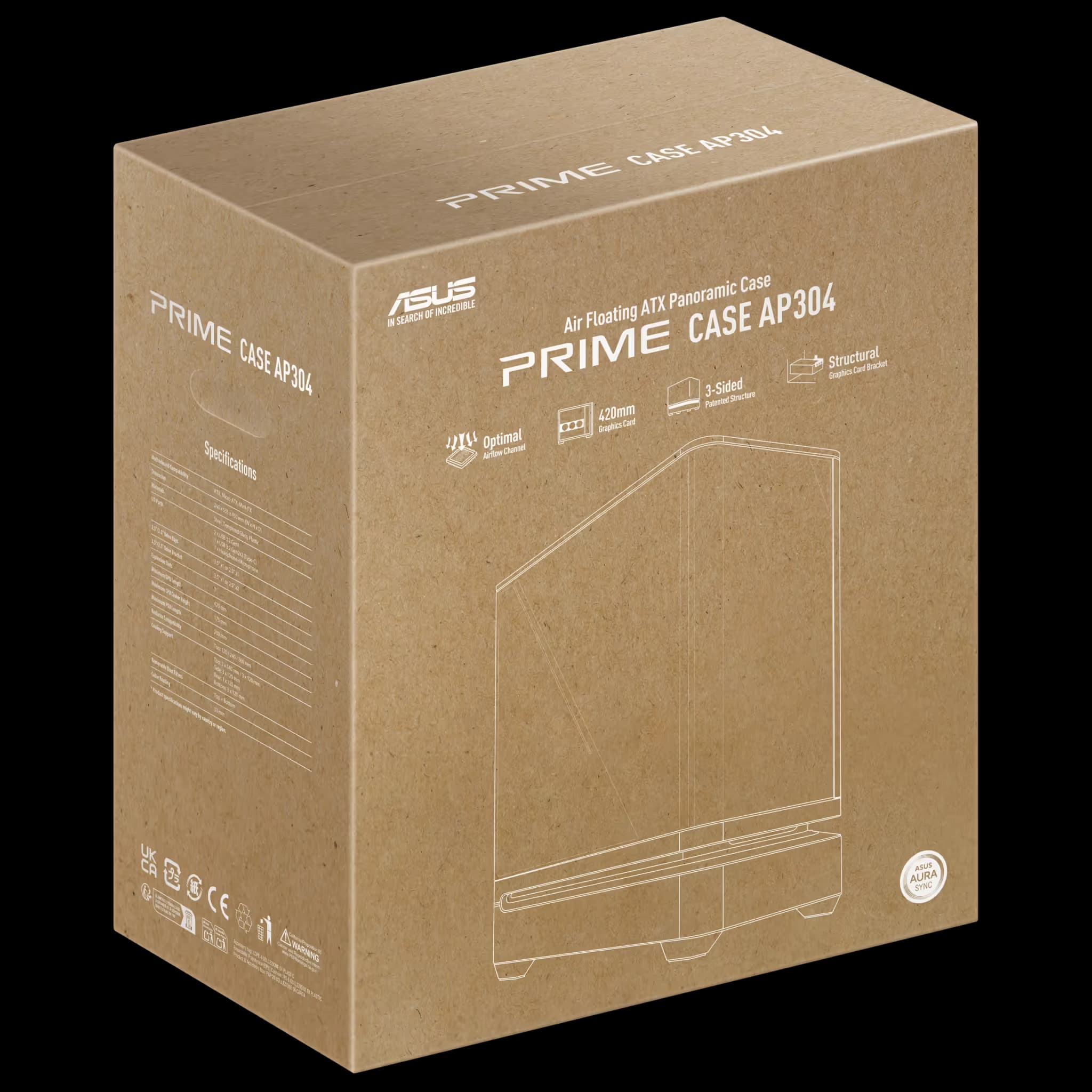 ASUS Prime AP304 Black image