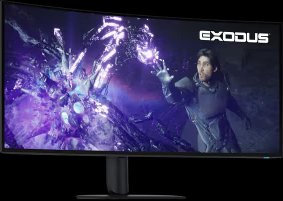 Alienware AW3926QW 38.9" 5120x2160 165Hz OLED Curved Monitor Nova Black image