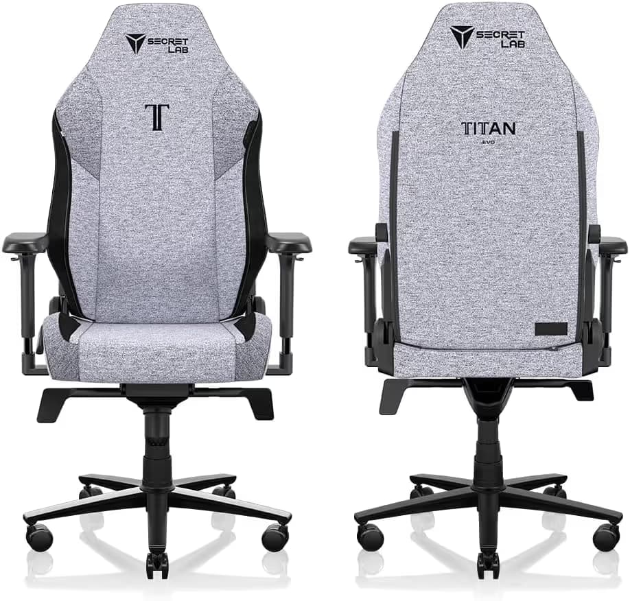 Secretlab TITAN Evo Small — SoftWeave Plus Fabric — Cookies & Cream image