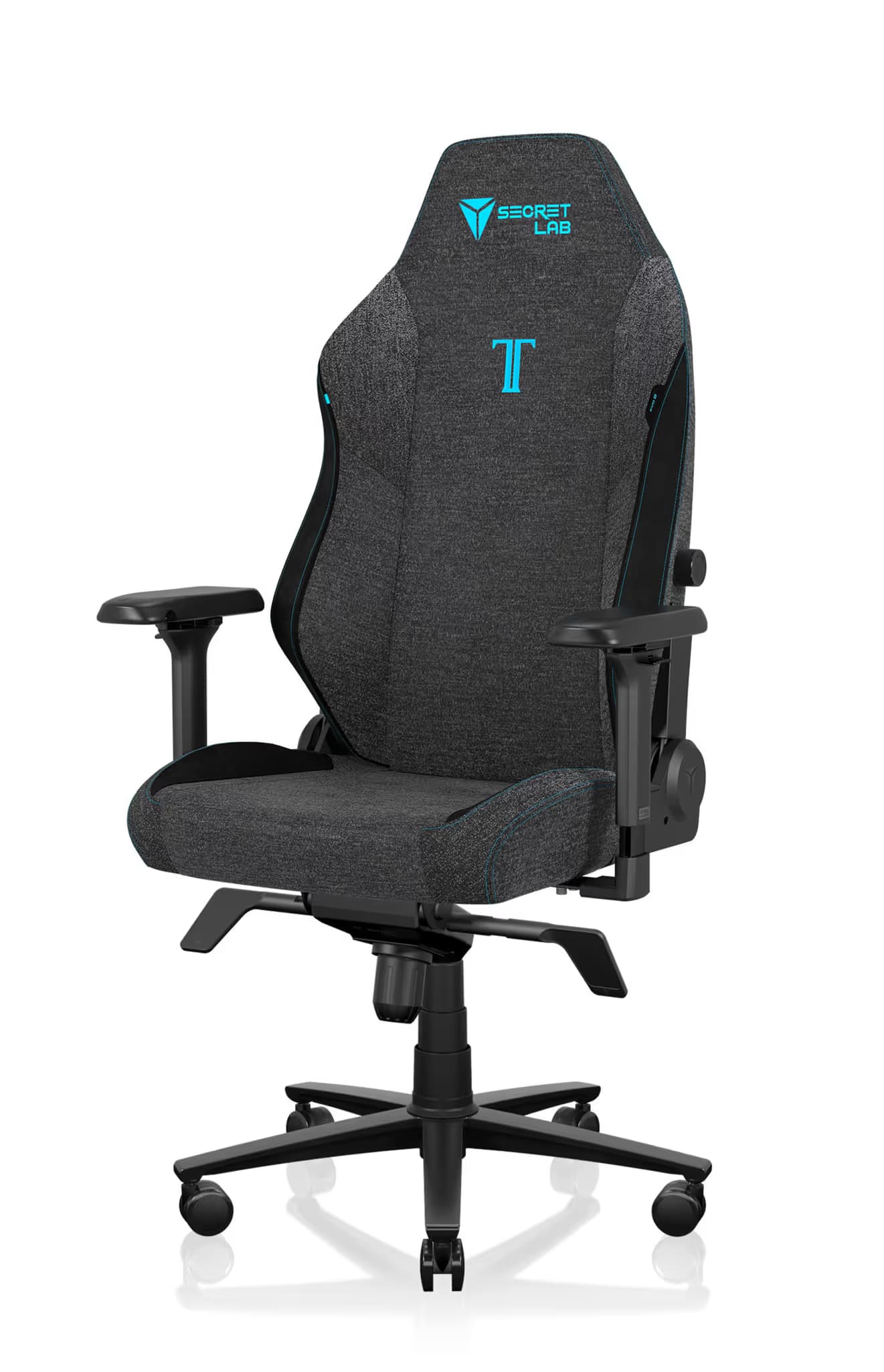 Secretlab TITAN Evo Small — SoftWeave Plus Fabric — Charcoal Blue main image