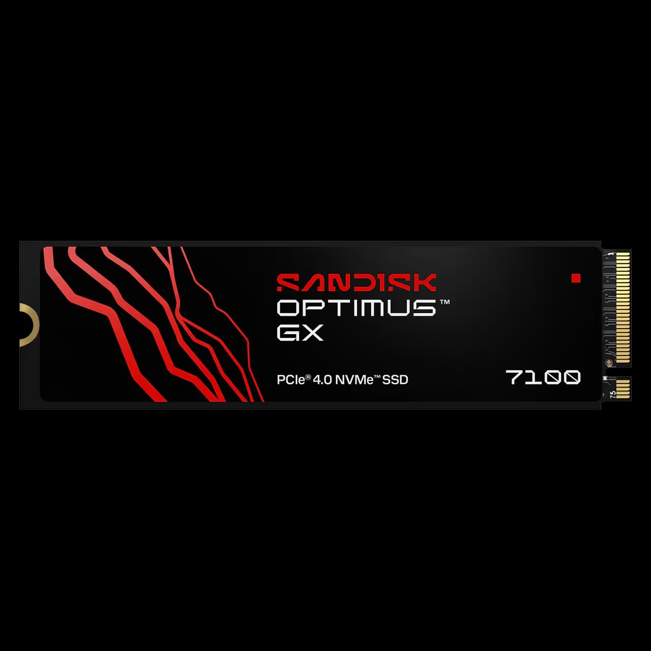 SanDisk Optimus GX 7100 500 GB M.2-2280 PCIe 4.0 X4 NVME Solid State Drive main image
