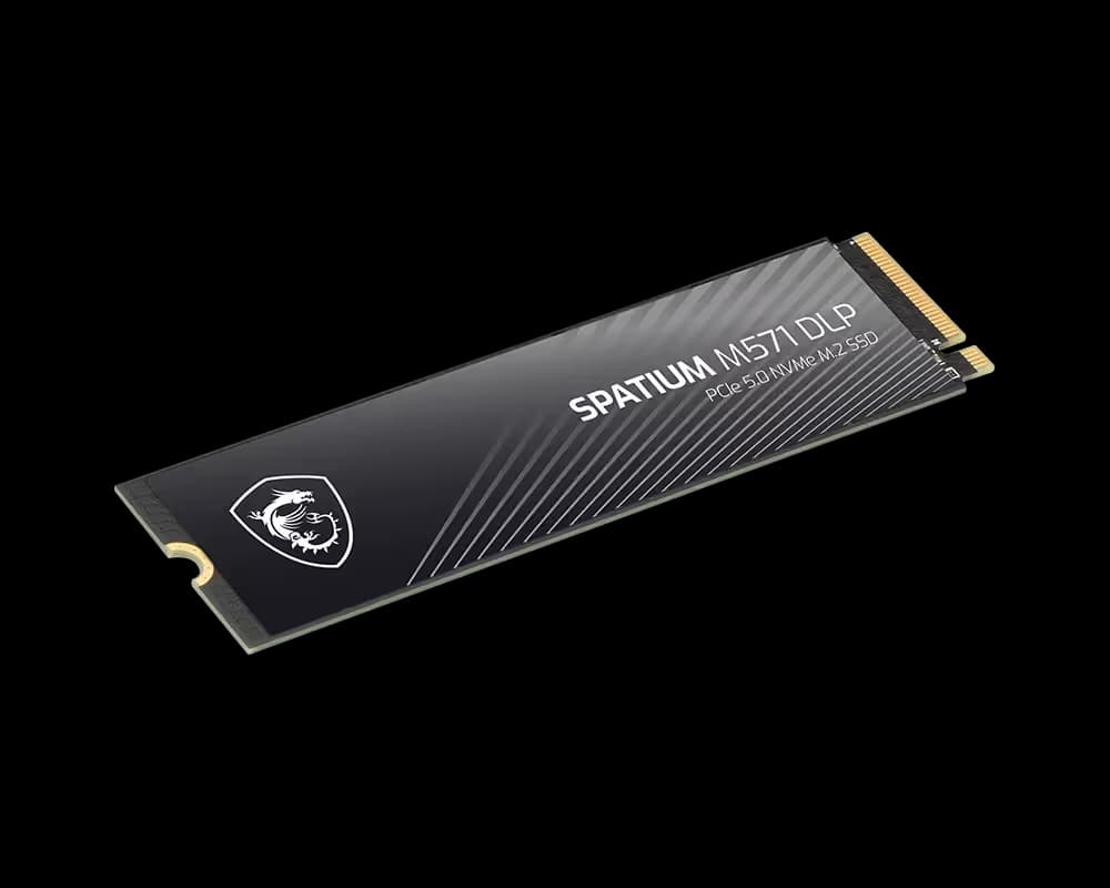 MSI SPATIUM M571 DLP 4 TB M.2-2280 PCIe 5.0 X4 NVME Solid State Drive image