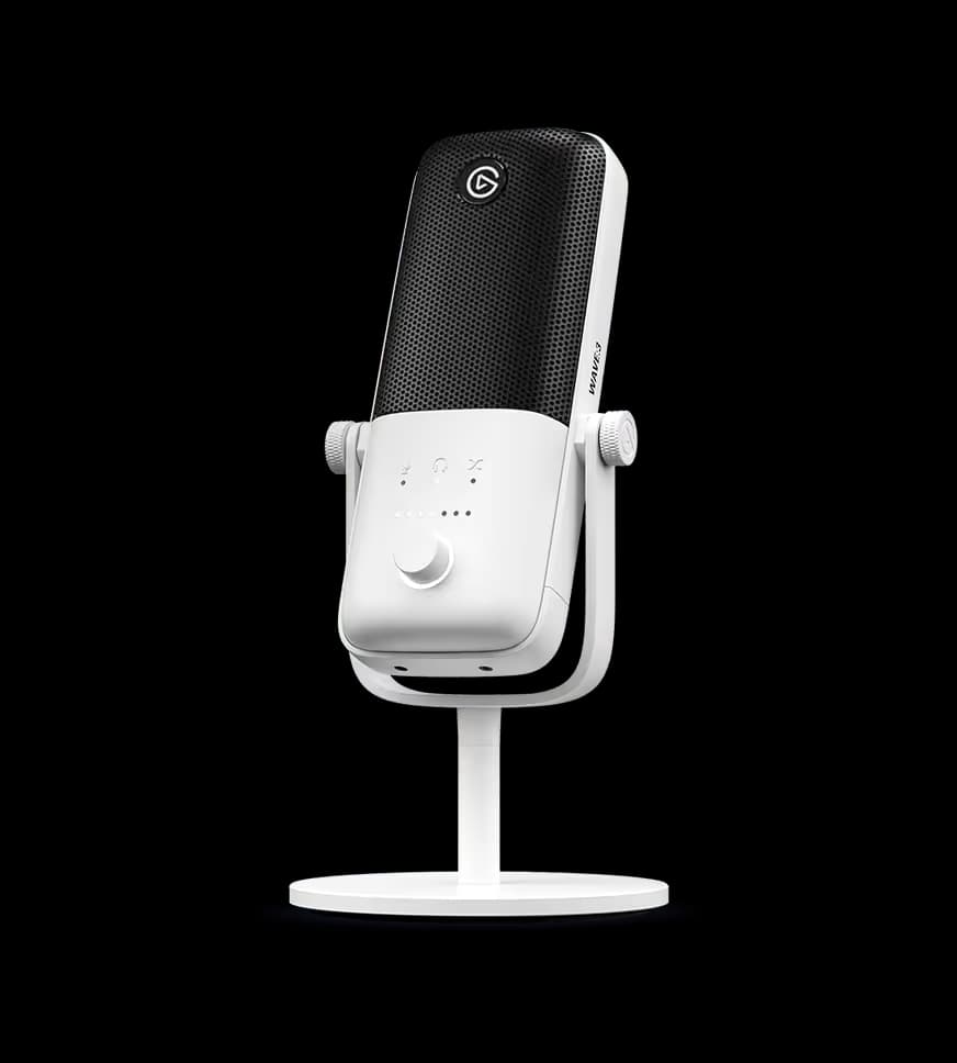 Elgato Wave:3 MK.1 USB Condenser Microphone — White (10MAB9911) main image