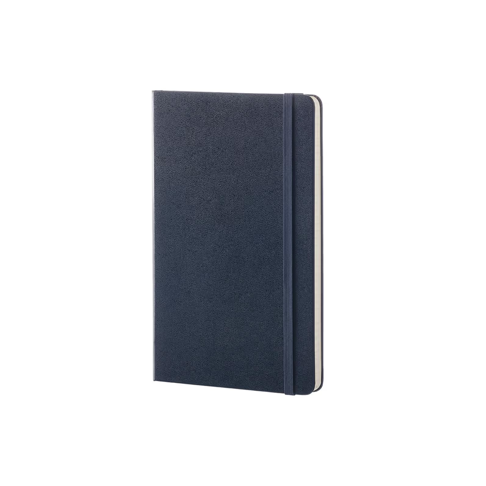 Moleskine Classic Large Hard Cover Ruled Notebook Sapphire Blue 240 Pages image
