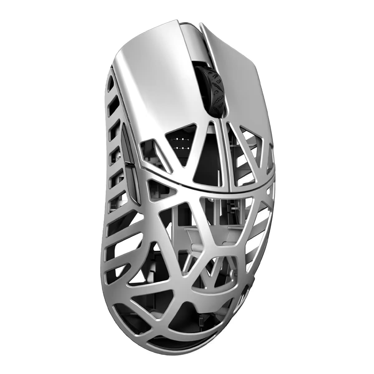 WLMOUSE Beast X MAX Side Slits Metallic Silver OMRON Opticals image