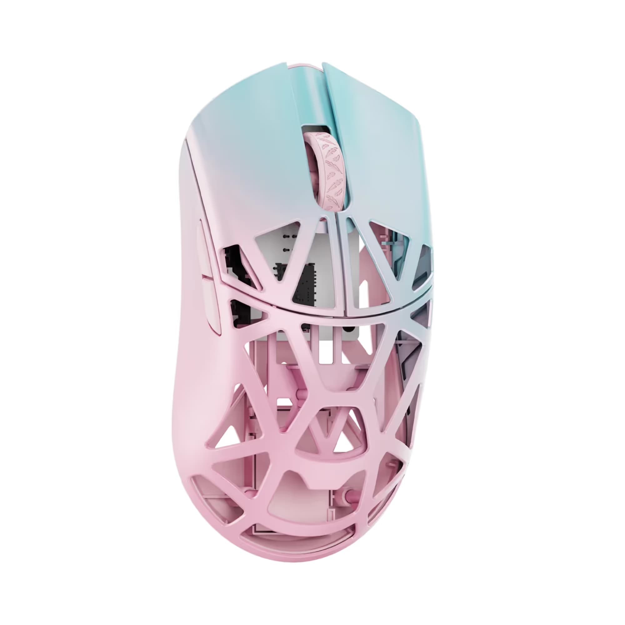 WLMOUSE Beast X MAX Solid Sides Blue/Pink OMRON Opticals image