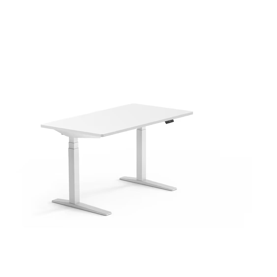 FlexiSpot E7 Pro 55 × 28 in White Laminate Desktop White Frame main image