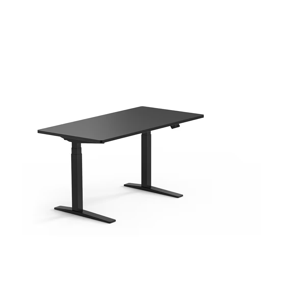 FlexiSpot E7 Pro 60 × 24 in Black Laminate Desktop Black Frame main image