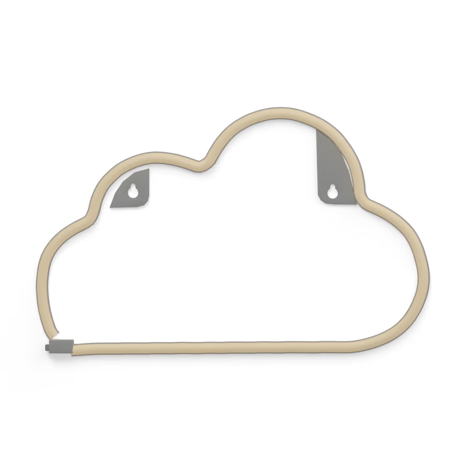 BerniceKelly Cloud Neon Sign — Warm Yellow / Warm White main image
