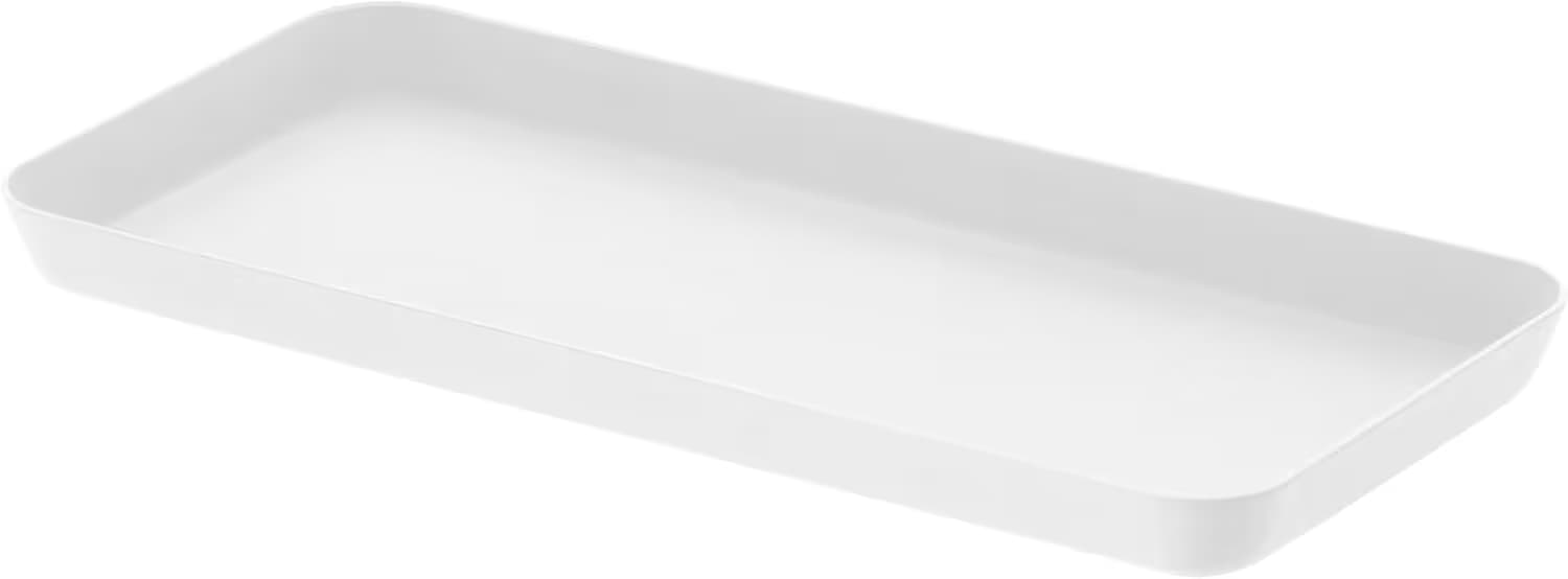Yamazaki Tower Metal Tray L — White (4221) image